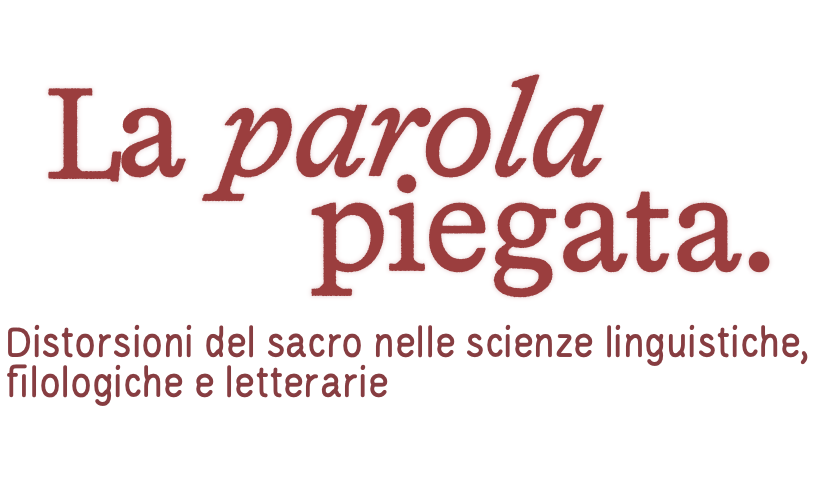 Cfp Convegno dottorale "La parola piegata"